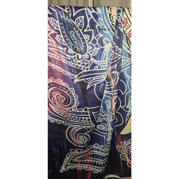 Bright Boho Scarf /Wrap - Picture 2 of 4